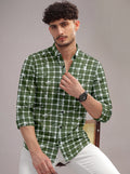 VDLooks Men’s Regular Fit Premium Cotton Shirt – Modern Printed Design for Smart Everyday Style