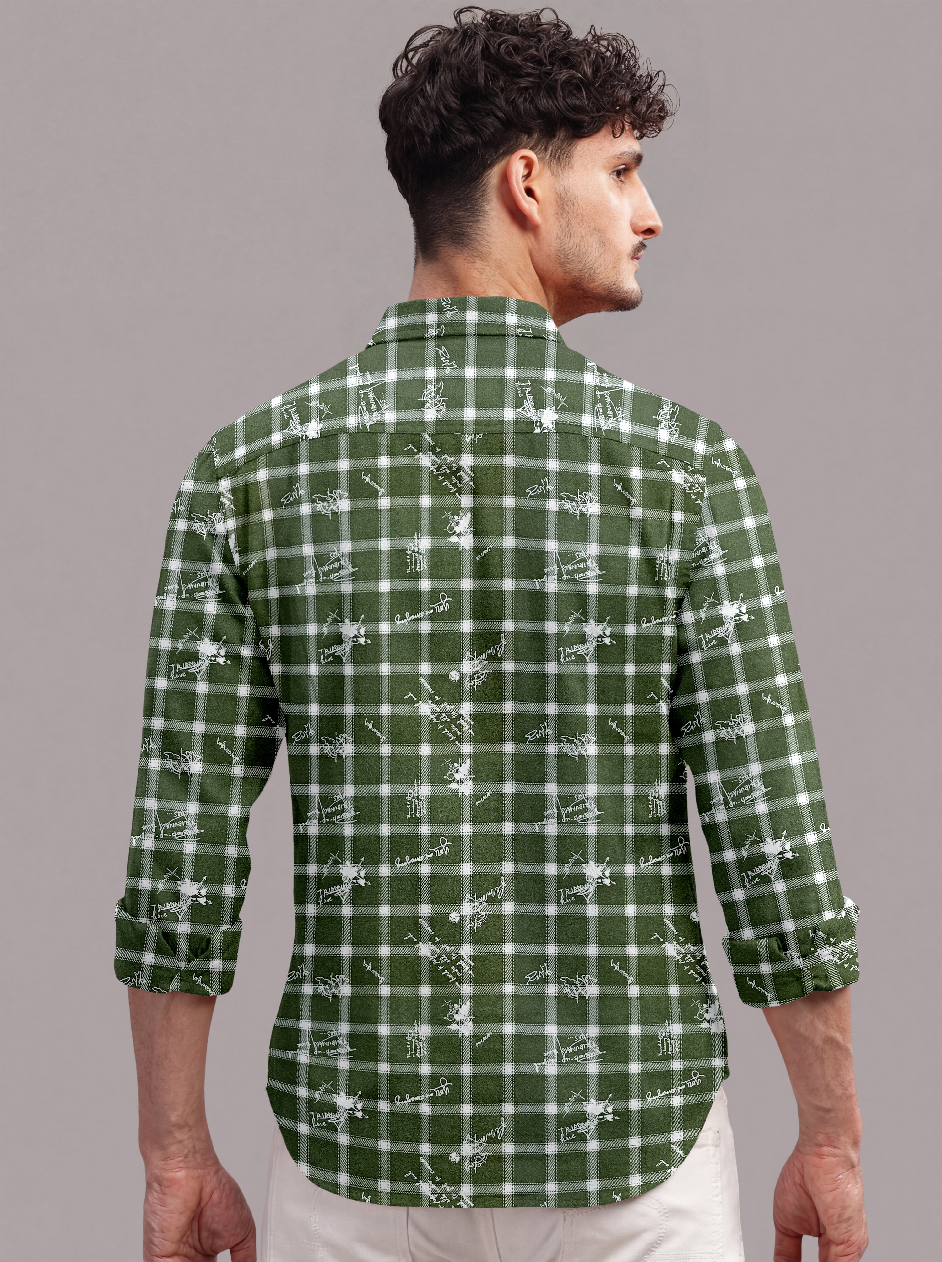 VDLooks Men’s Regular Fit Premium Cotton Shirt – Modern Printed Design for Smart Everyday Style