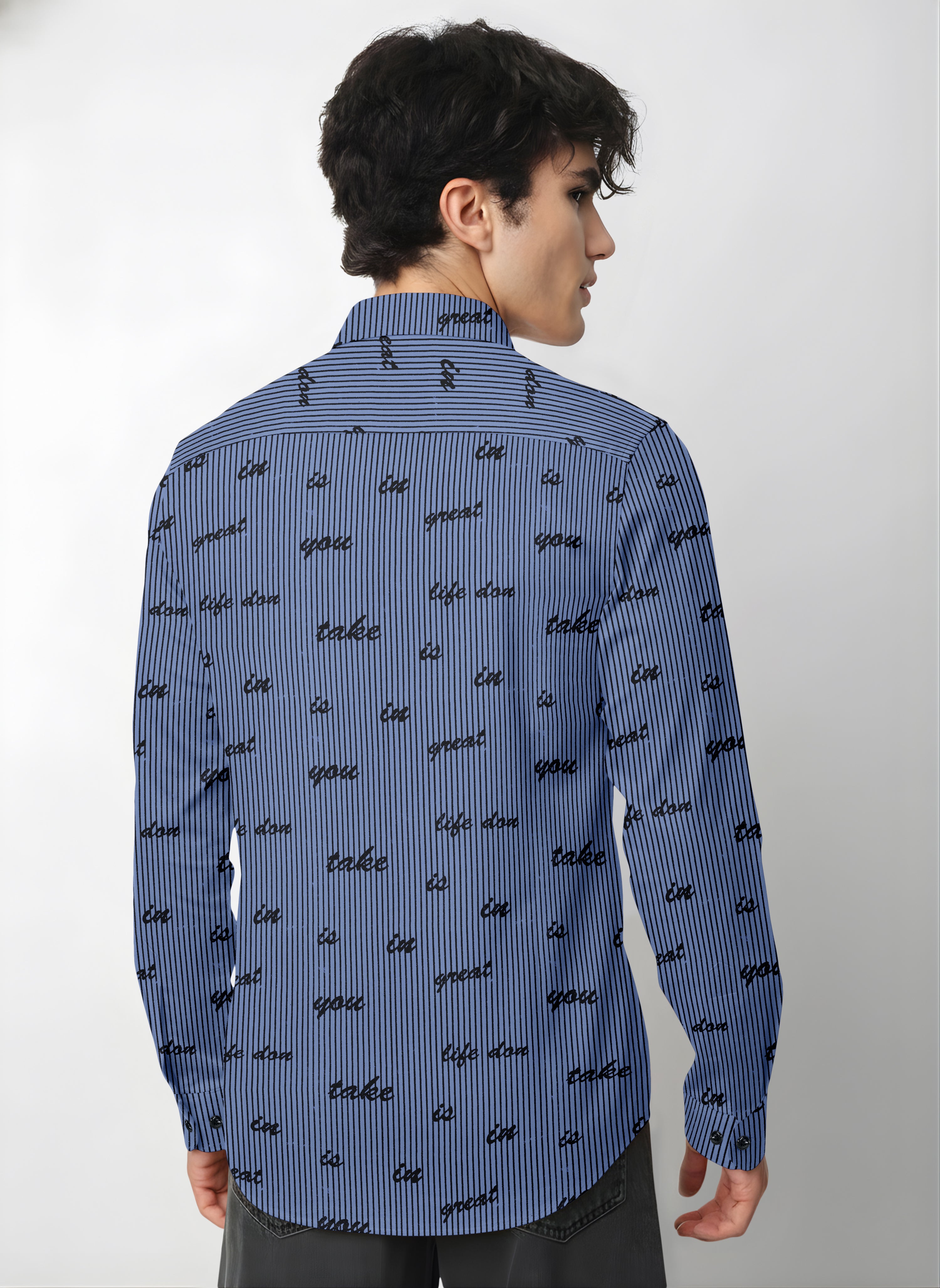 VDLooks Men’s Regular Fit Cotton Blend Full Sleeve Shirt with Modern Styling