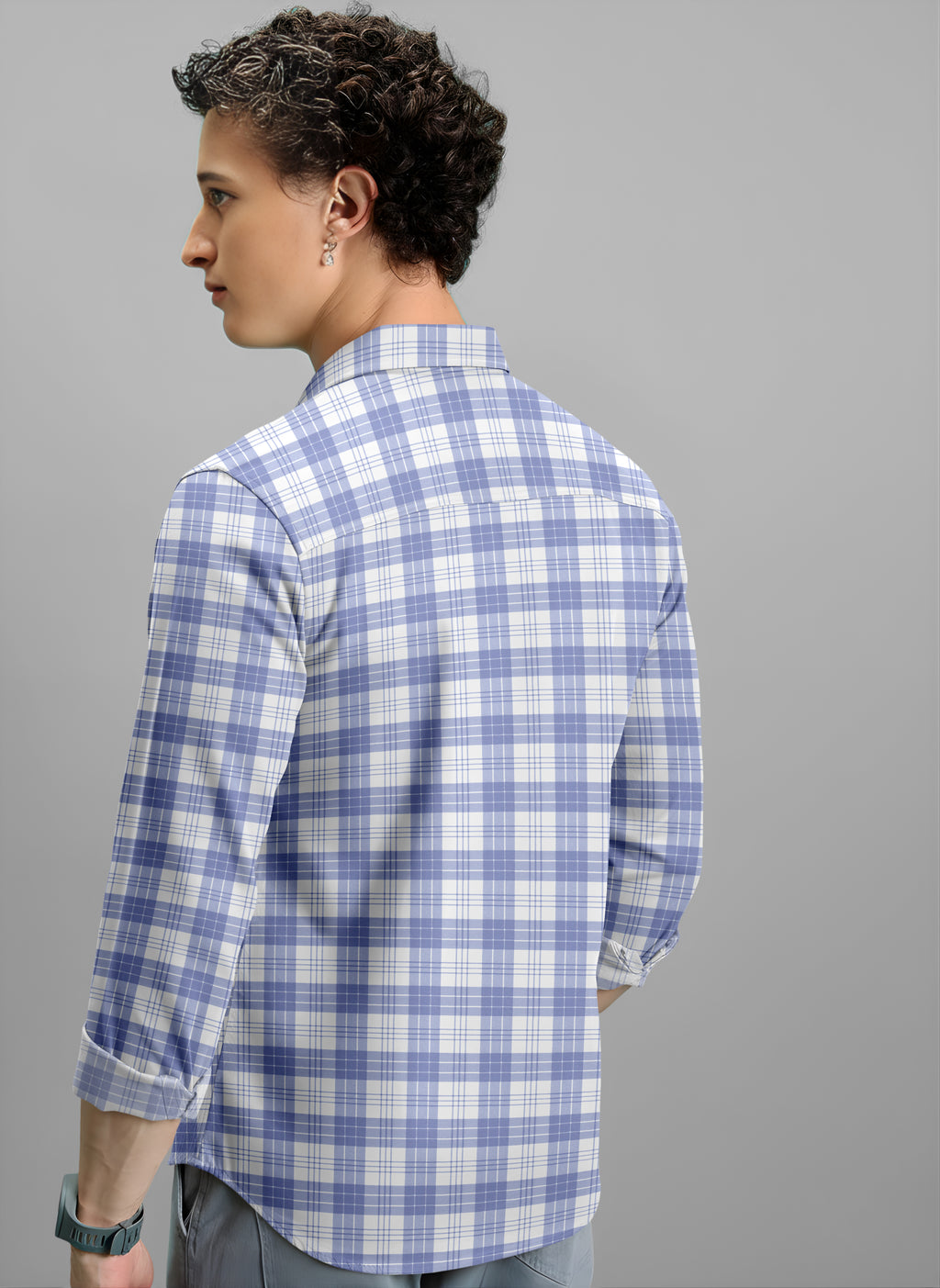 VDLooks Men’s Regular Fit Cotton Blend Full Sleeve Shirt for Smart Everyday Wear