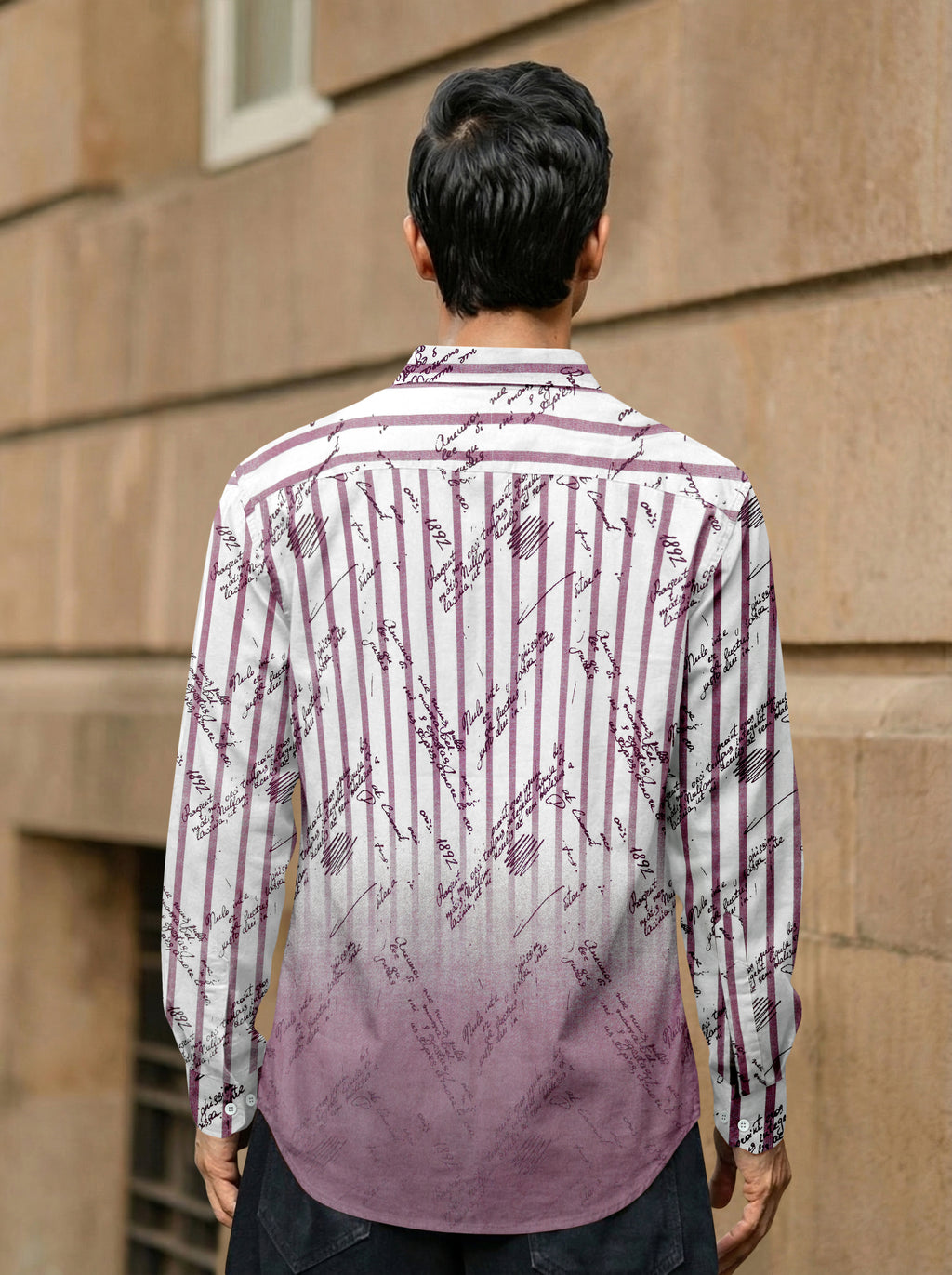 VDLooks Men’s Regular Fit Premium Cotton Shirt – Modern Printed Style for Everyday Wear