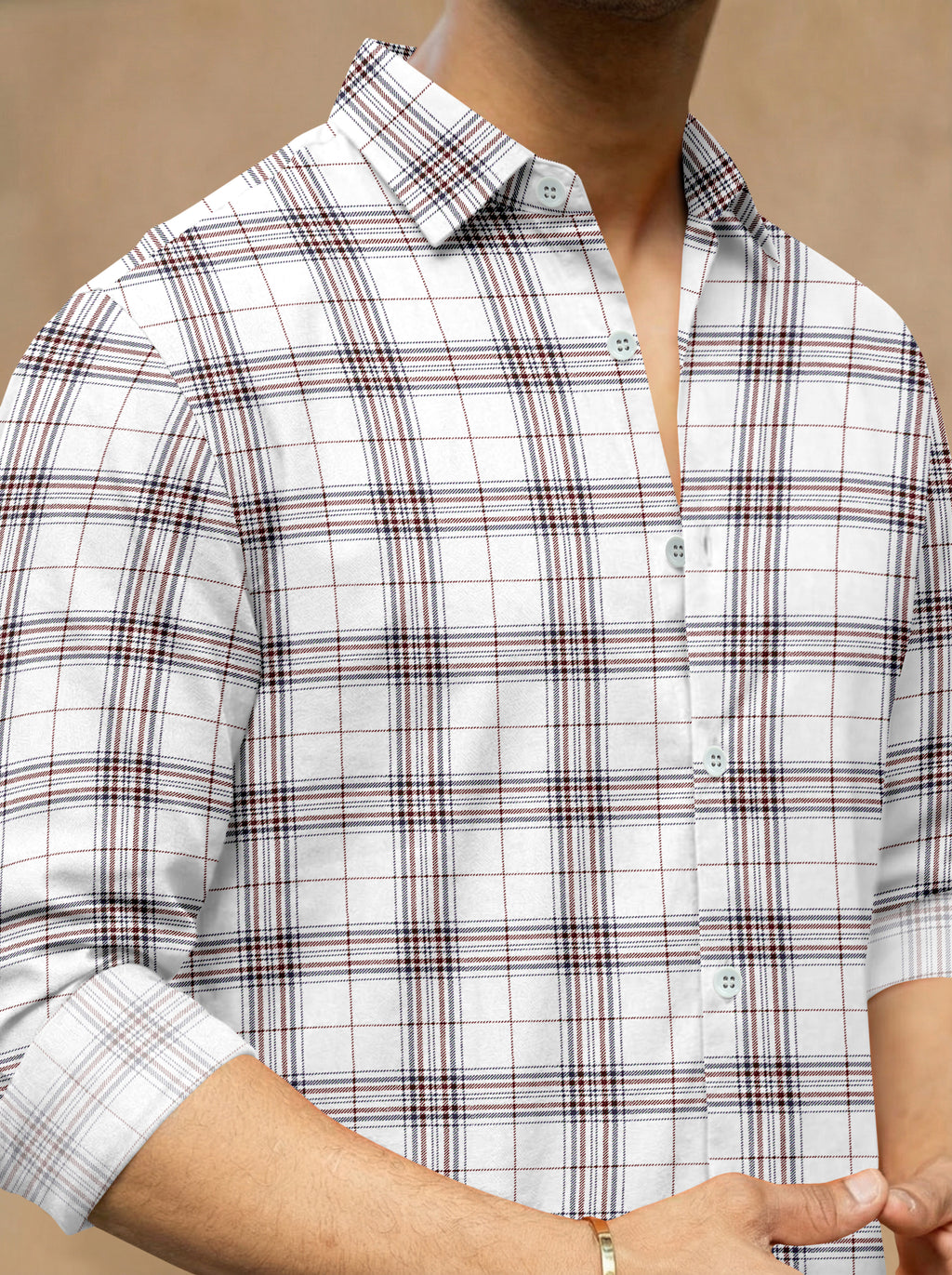 VDLooks Men’s Regular Fit Premium Cotton Shirt – Modern Printed Style for Everyday Wear