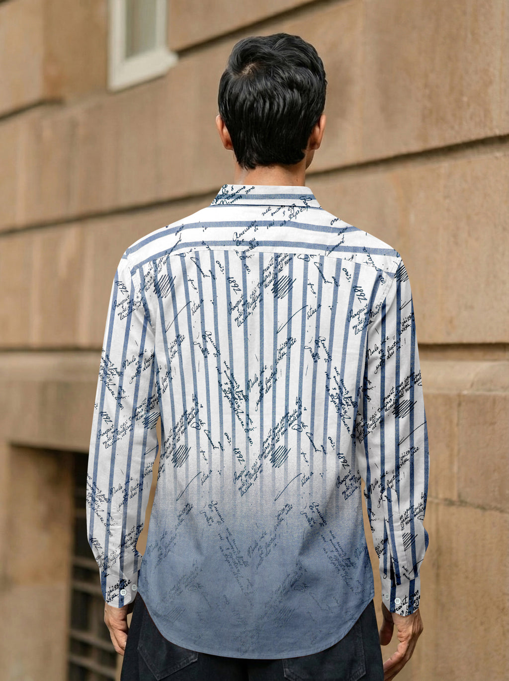 VDLooks Men’s Regular Fit Premium Cotton Shirt – Modern Printed Style for Everyday Wear