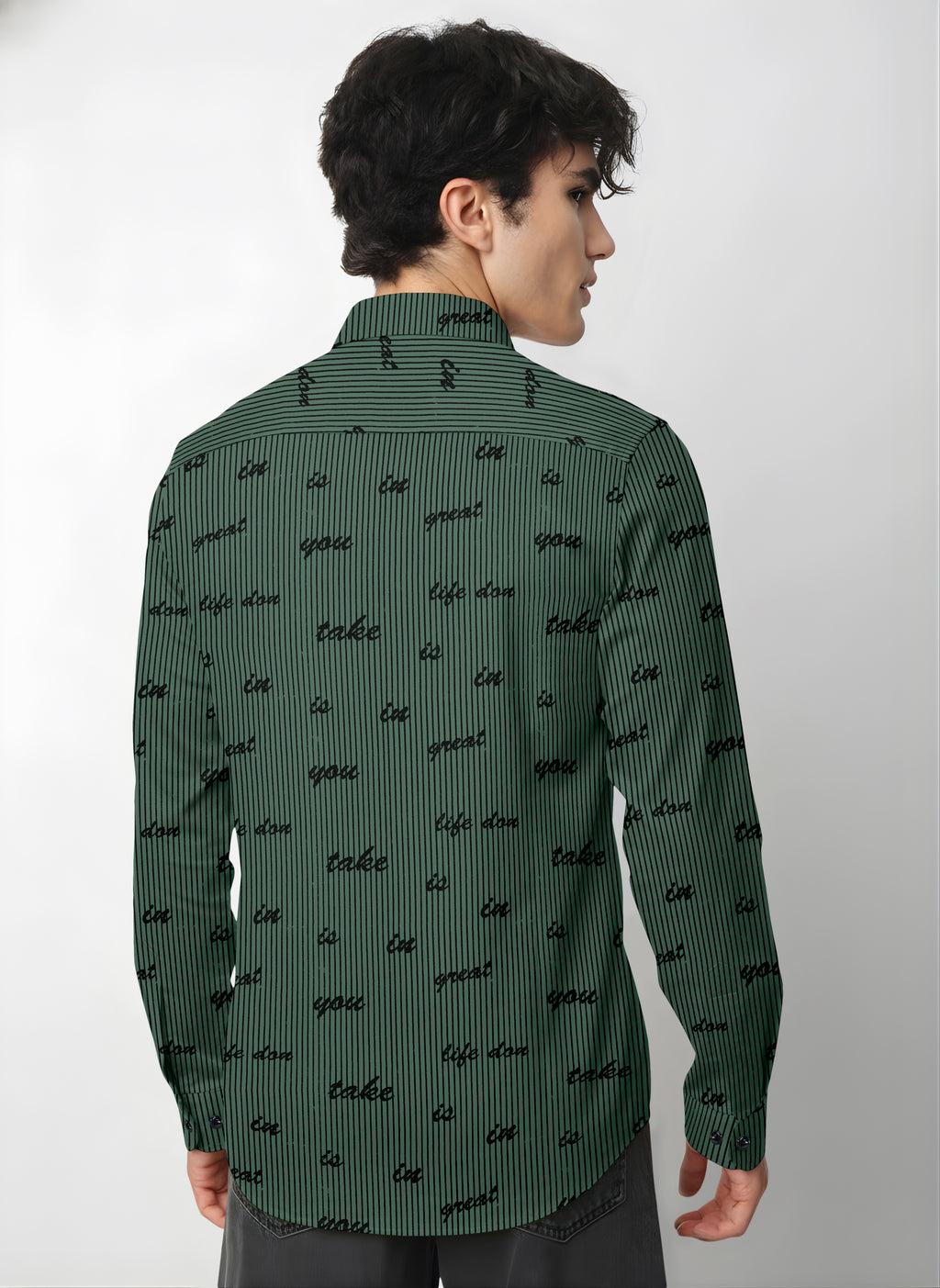 VDLooks Men’s Regular Fit Cotton Blend Full Sleeve Shirt with Modern Styling