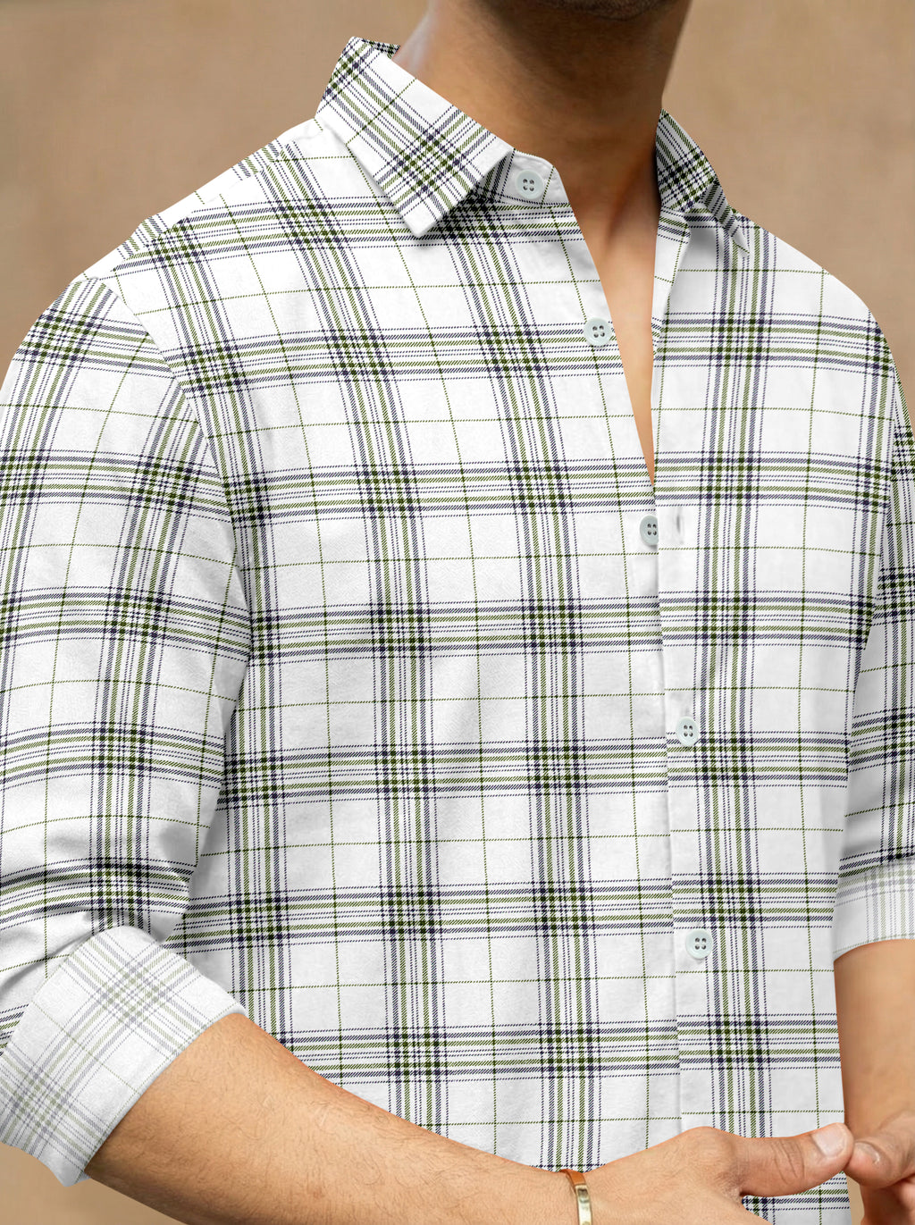 VDLooks Men’s Regular Fit Premium Cotton Shirt – Modern Printed Style for Everyday Wear