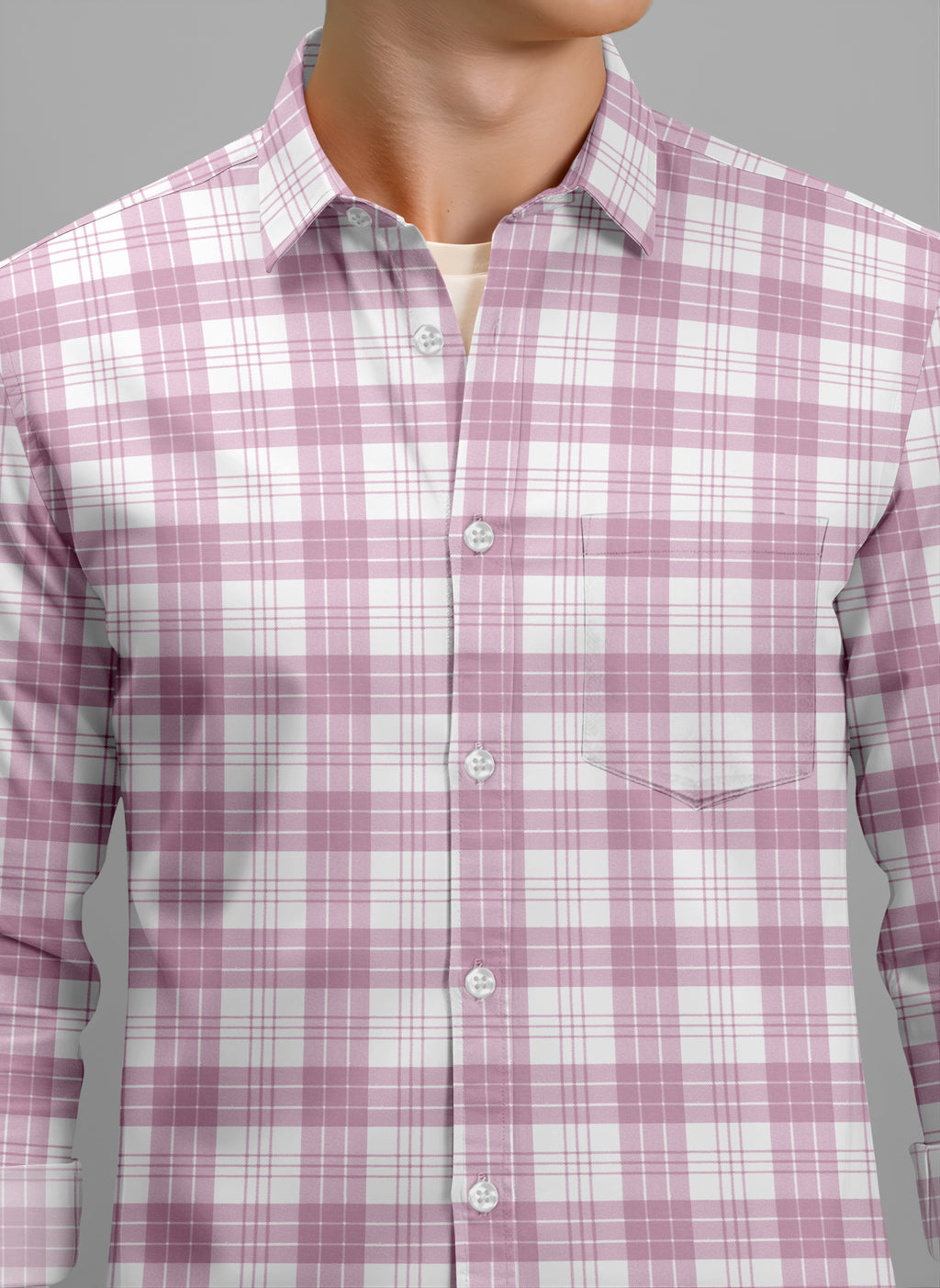 VDLooks Men’s Regular Fit Cotton Blend Full Sleeve Shirt for Smart Everyday Wear