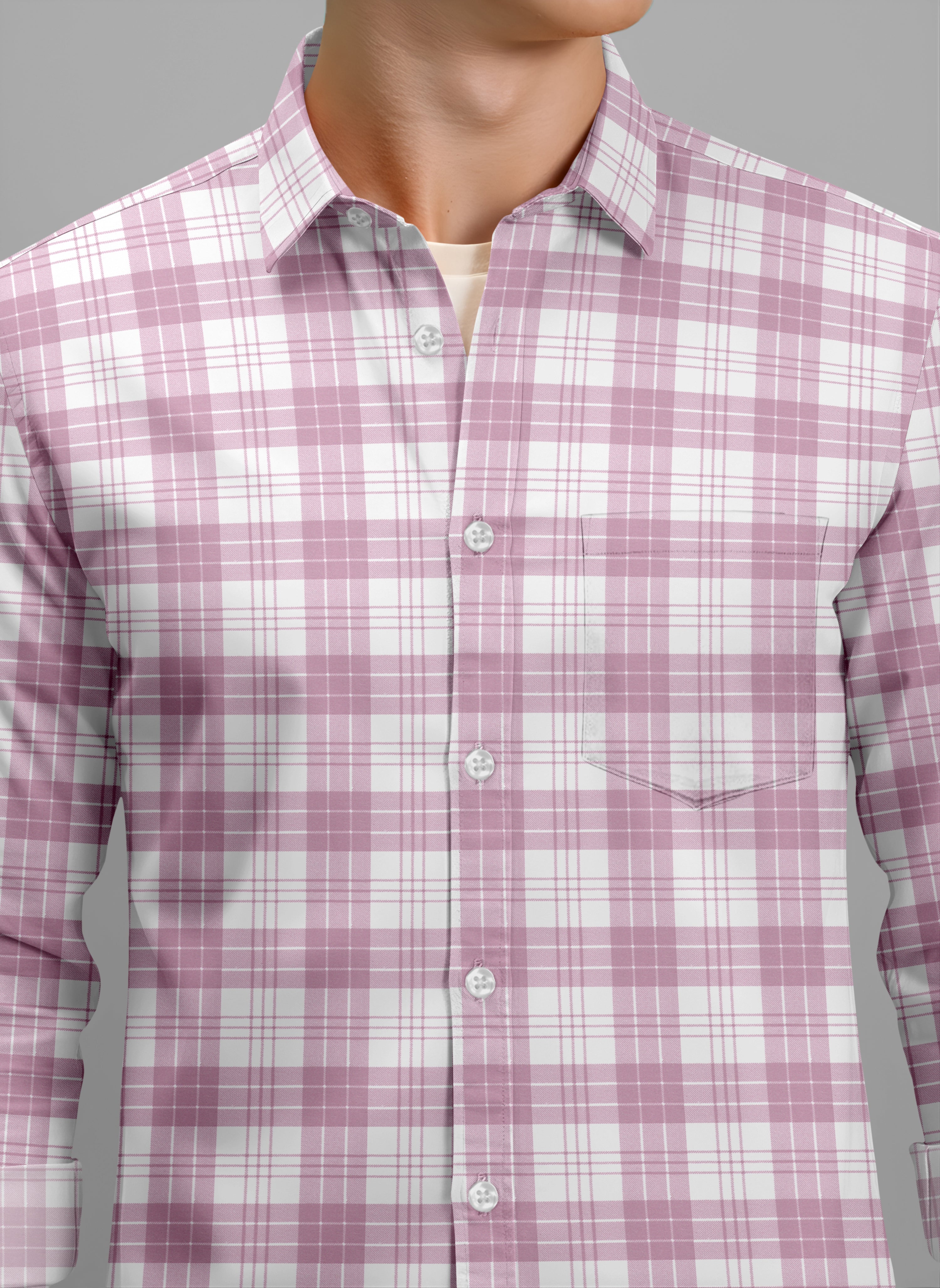 VDLooks Men’s Regular Fit Cotton Blend Full Sleeve Shirt for Smart Everyday Wear