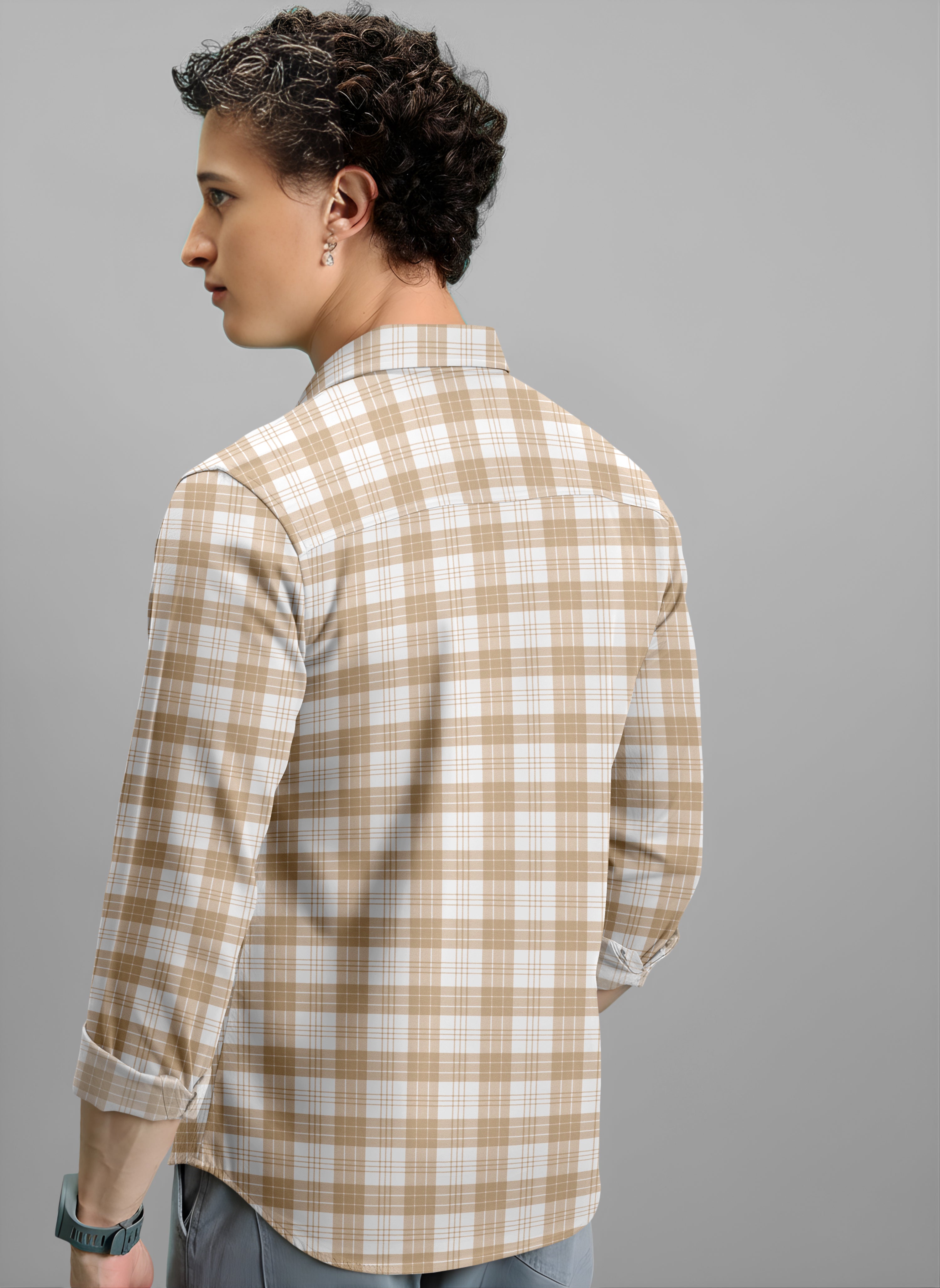 VDLooks Men’s Regular Fit Cotton Blend Full Sleeve Shirt for Smart Everyday Wear