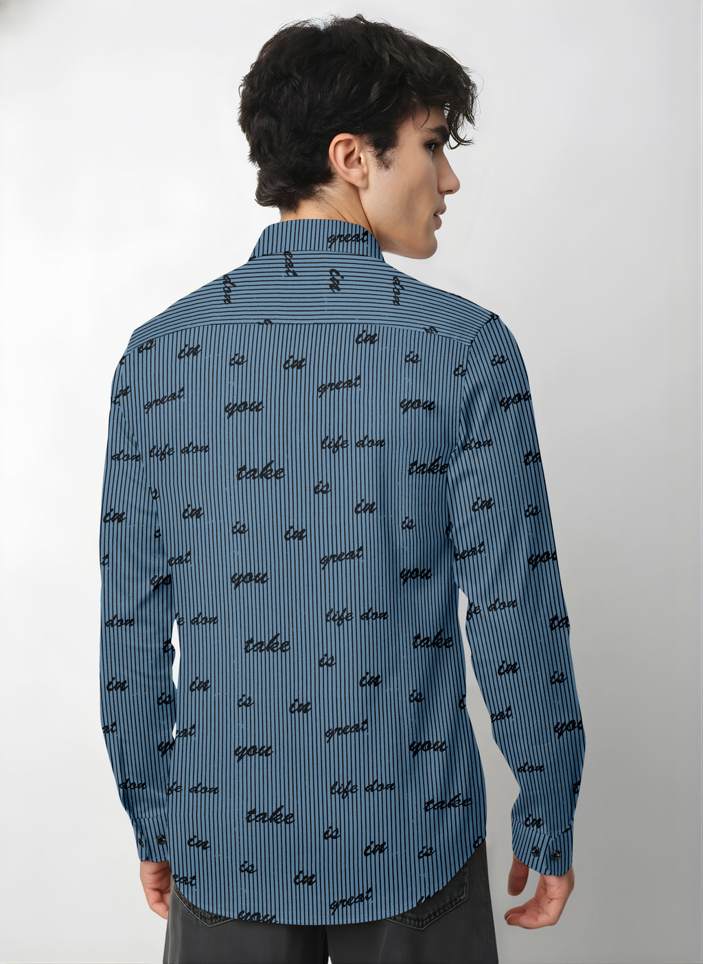 VDLooks Men’s Regular Fit Cotton Blend Full Sleeve Shirt with Modern Styling