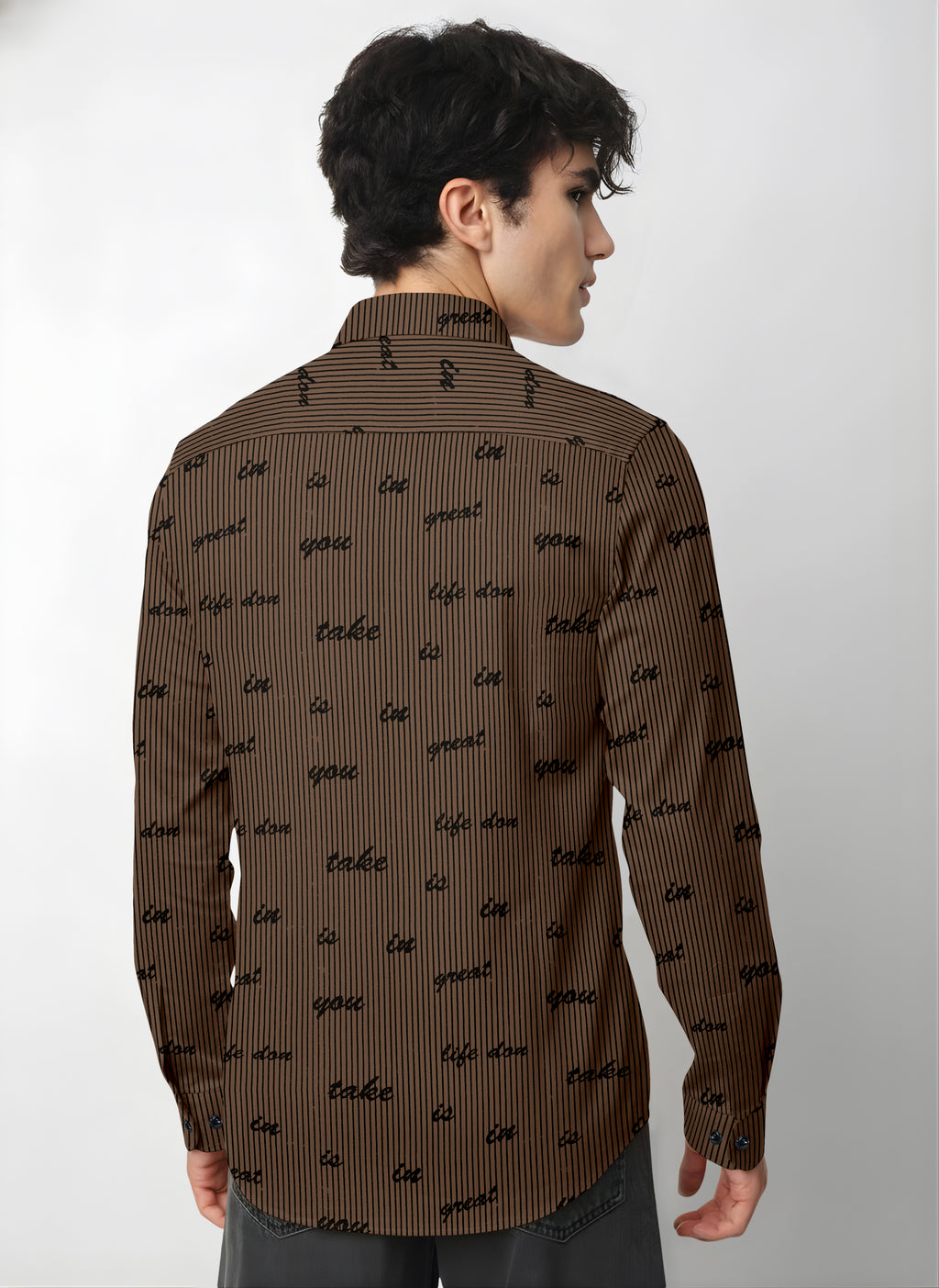 VDLooks Men’s Regular Fit Cotton Blend Full Sleeve Shirt with Modern Styling