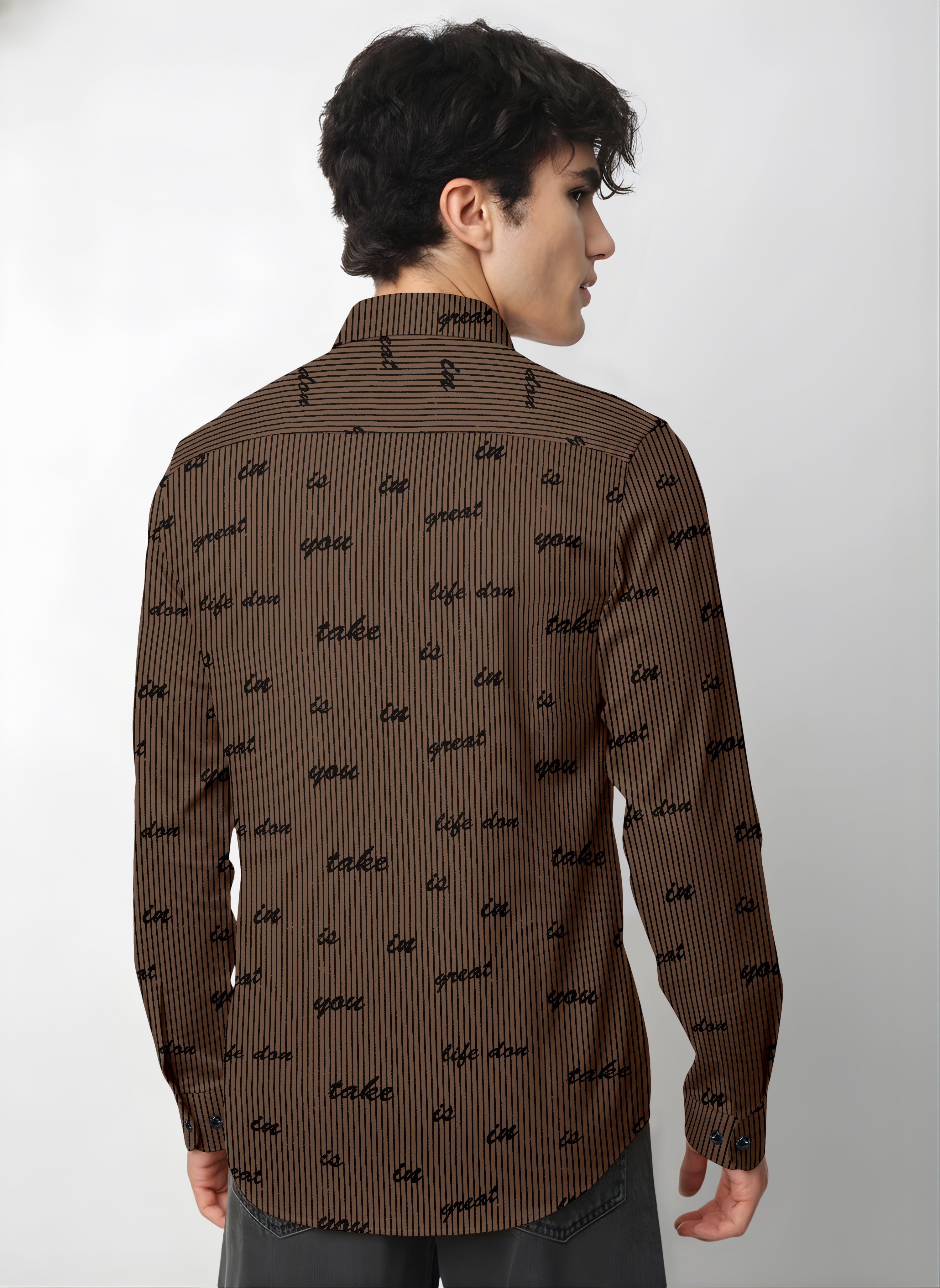 VDLooks Men’s Regular Fit Cotton Blend Full Sleeve Shirt with Modern Styling