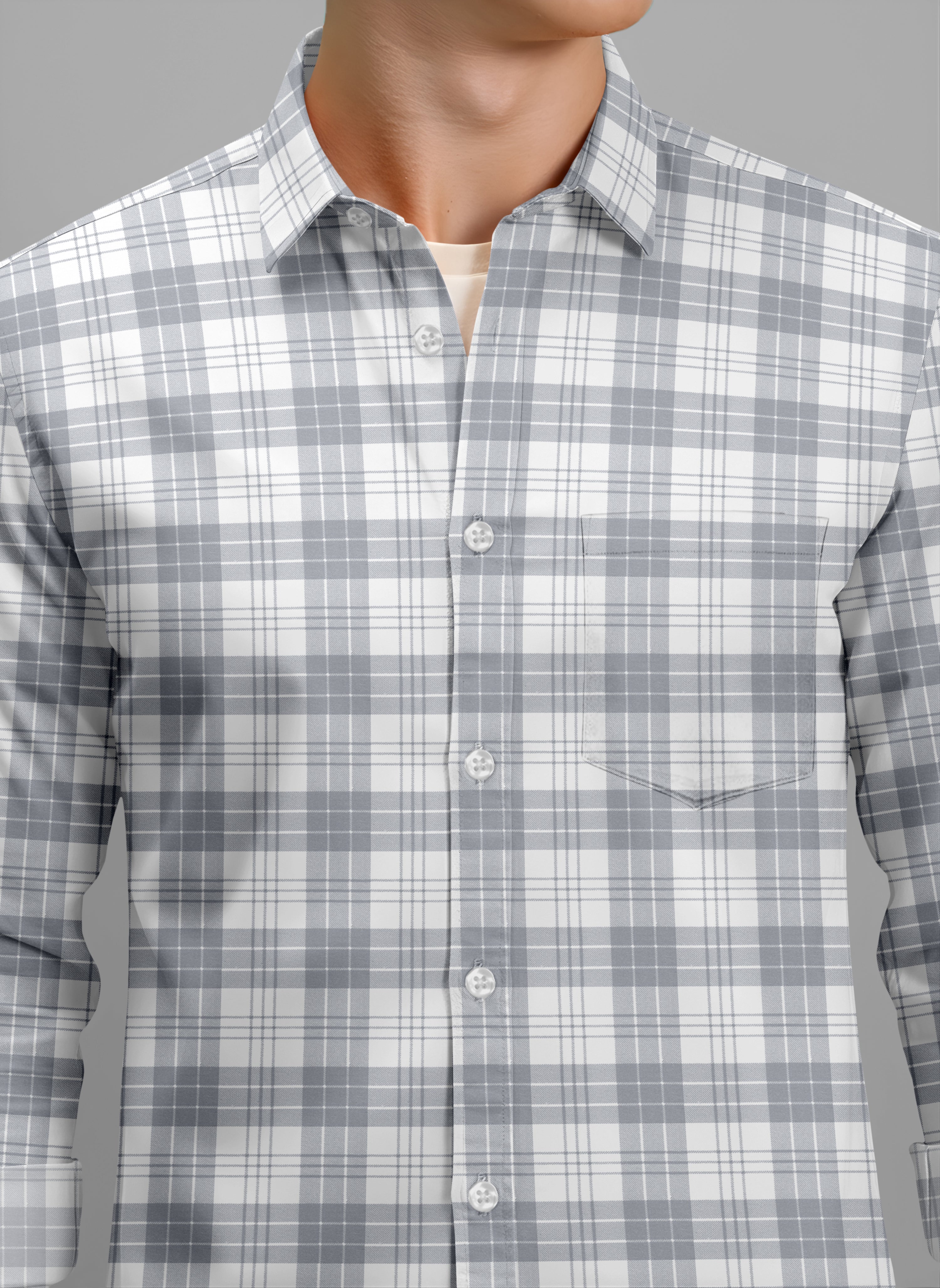 VDLooks Men’s Regular Fit Cotton Blend Full Sleeve Shirt for Smart Everyday Wear