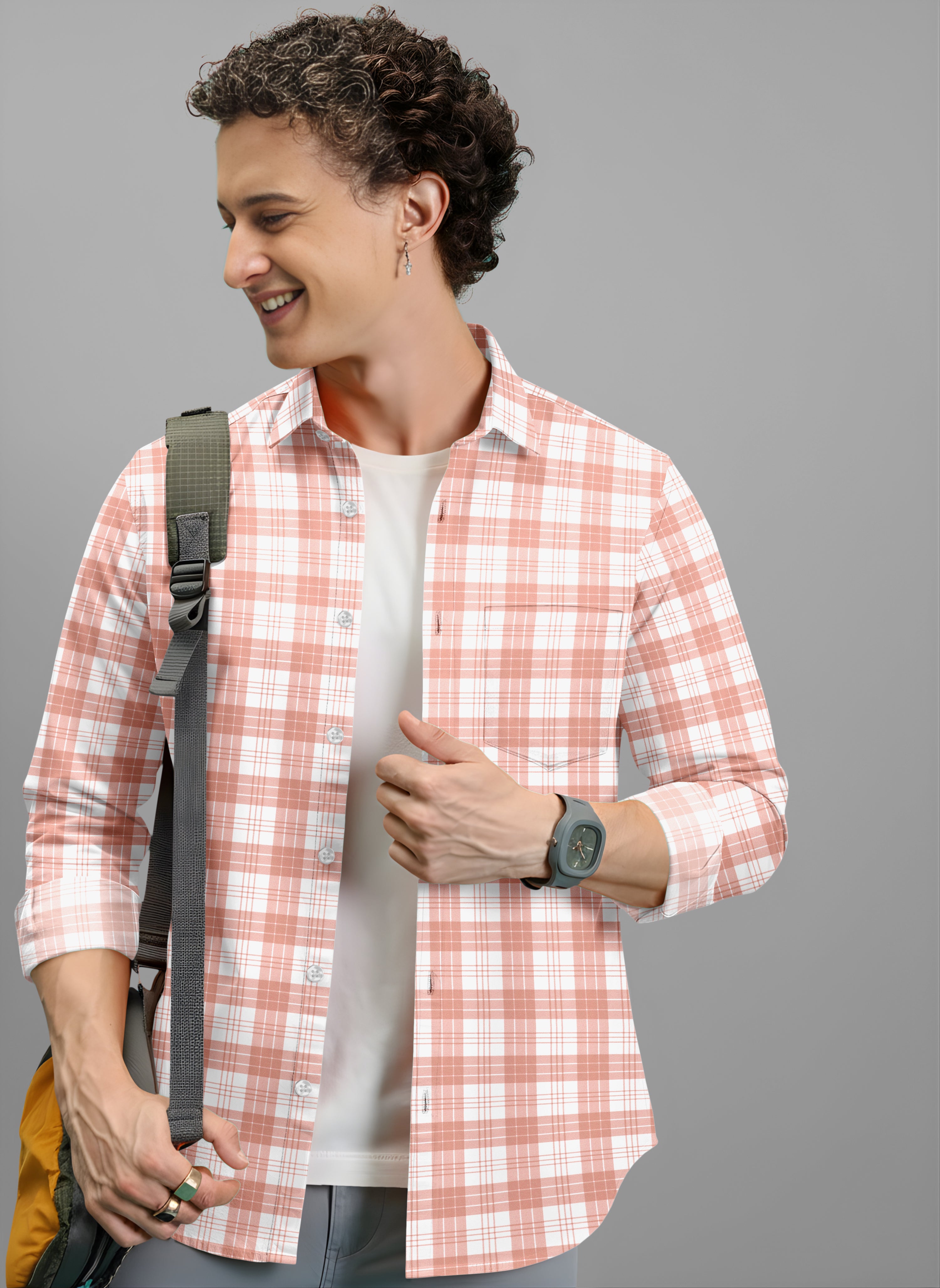 VDLooks Men’s Regular Fit Cotton Blend Full Sleeve Shirt for Smart Everyday Wear