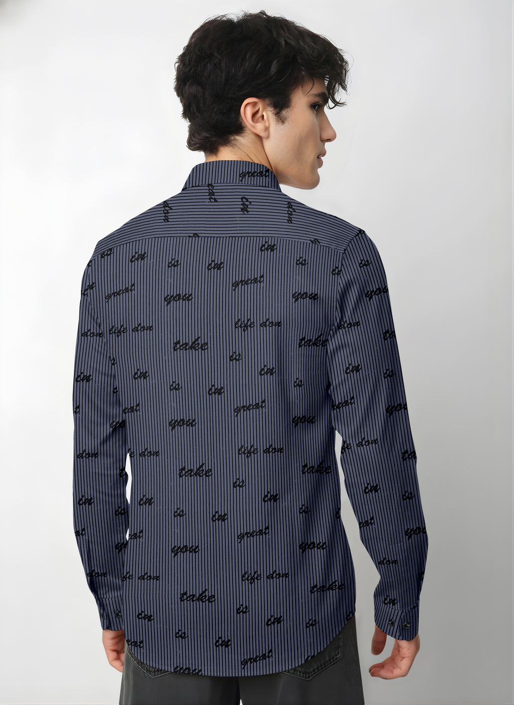 VDLooks Men’s Regular Fit Cotton Blend Full Sleeve Shirt with Modern Styling