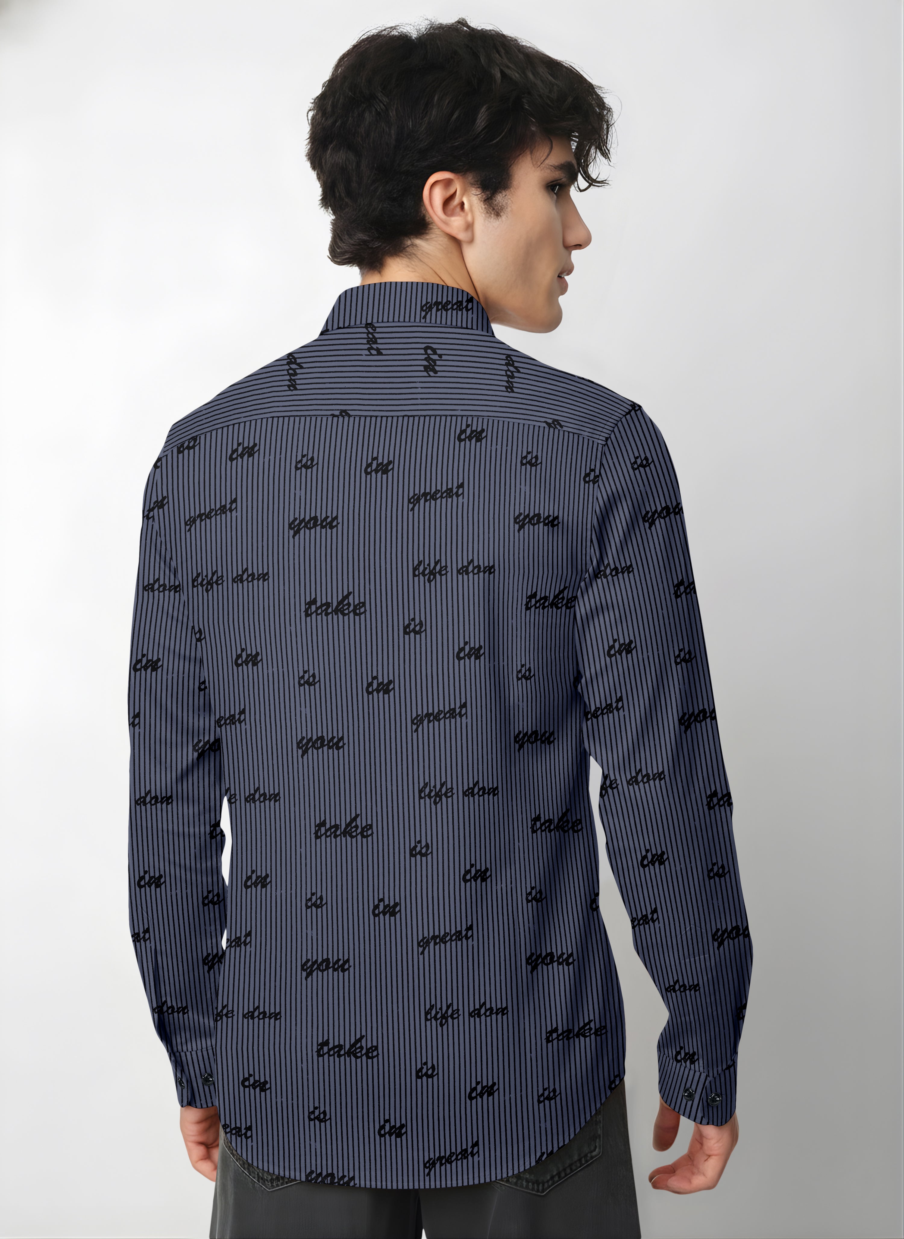 VDLooks Men’s Regular Fit Cotton Blend Full Sleeve Shirt with Modern Styling