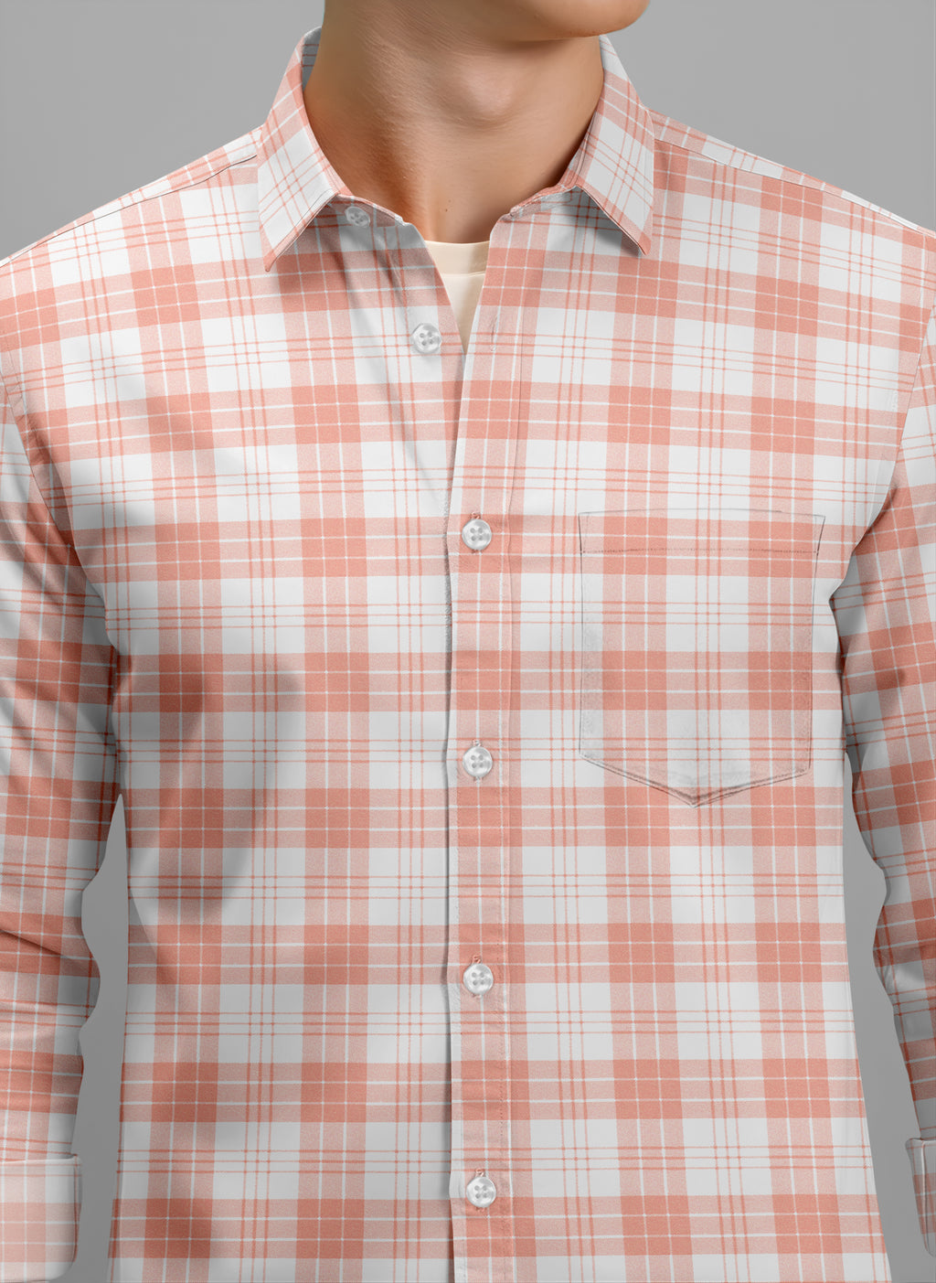 VDLooks Men’s Regular Fit Cotton Blend Full Sleeve Shirt for Smart Everyday Wear